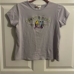 Disney Tinker Bell Purple Short Sleeve Tee